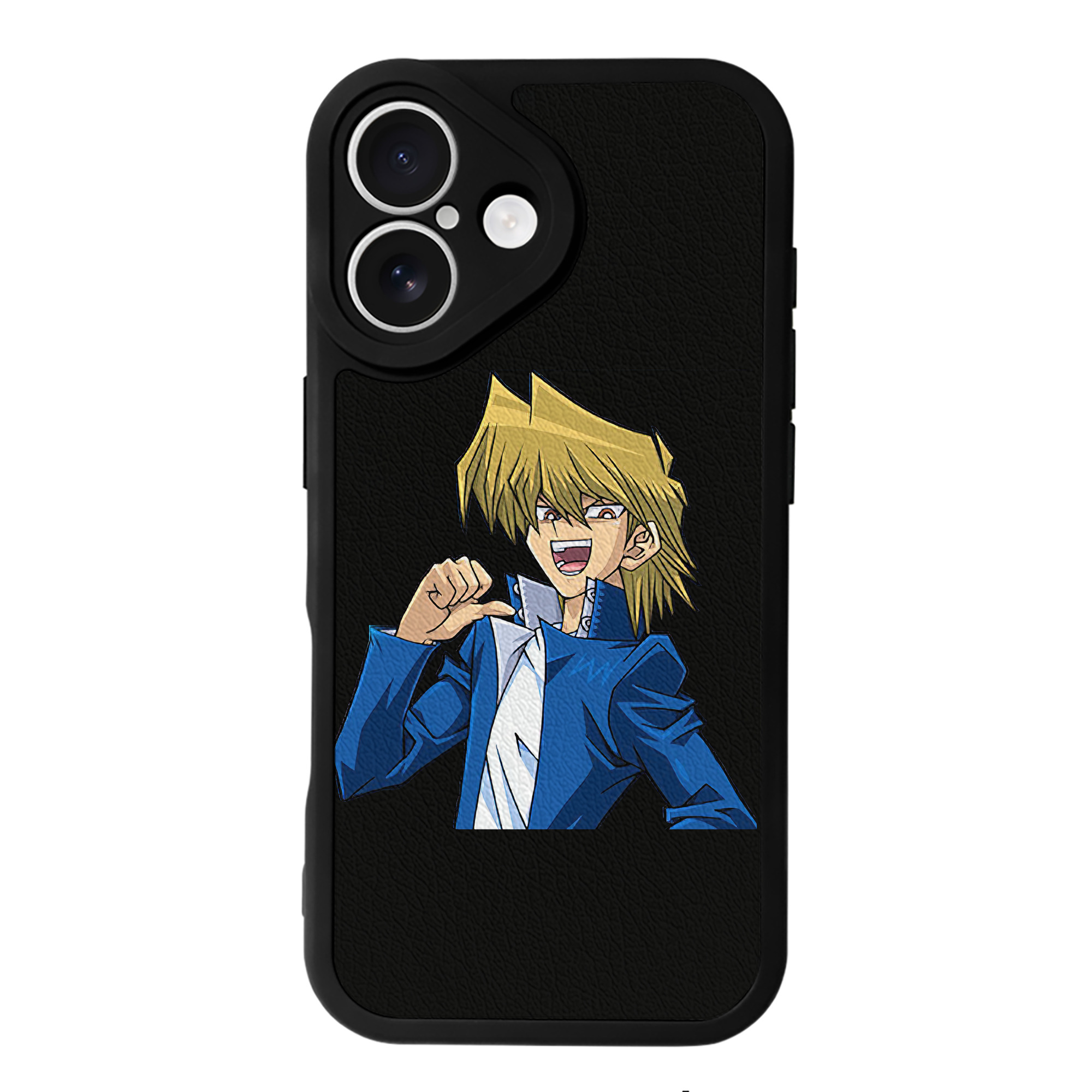 遊☆戯☆王 Yu-Gi-Oh! 【iPhone 16シリーズ対応】シリコンスマホケース（レザー調） 材質：シリコン